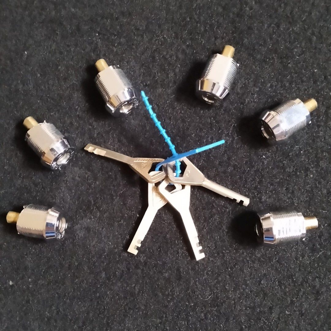ABLOY LOCKS (used & masterized) (Category: Locks, Doors & Gates) located in Marikina City. Submitted by morningsunrays (Listing ID 1351086148, Image 3). Description: Abloy locks 6pcs. and 4 pcs. masterized keys. All are in good condition. RFS.....DECLUTTERING MOP...GCASH THRU LALAMOVE/JRS..