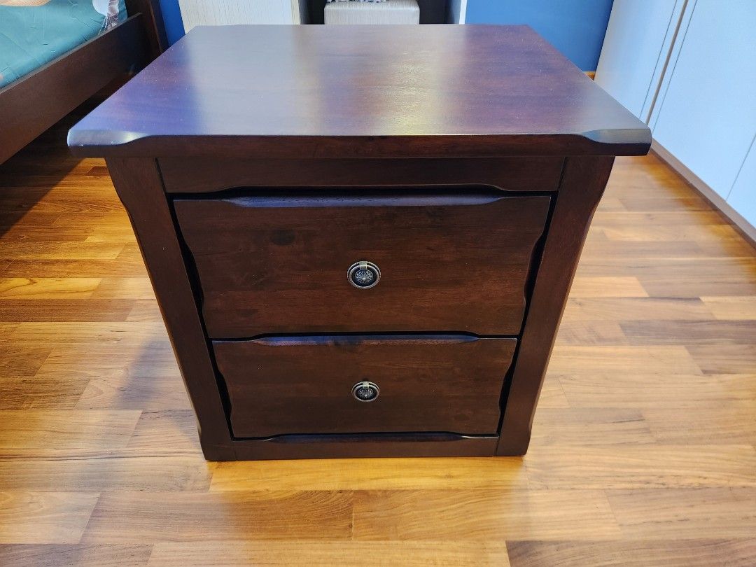 Bedside Table (Category: Tables & Sets) located in Singapore. Submitted by manick9 (Listing ID 1351221352, Image 2). Description: Great condition Dimensions: Length 44cm Width 50cm Height 50.5cm Price negotiable.