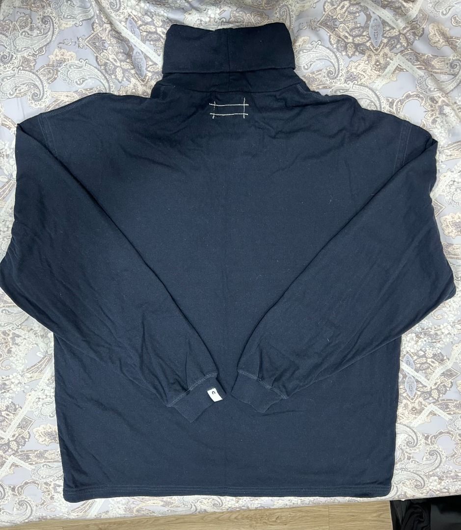 CAHLUMN / Double Face Cotton Turtleneck Shirt