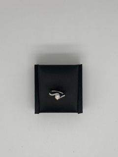 CTF 18K White Gold 0.36ct Diamond Ring with GIA Certificate [P198]63003999070978115