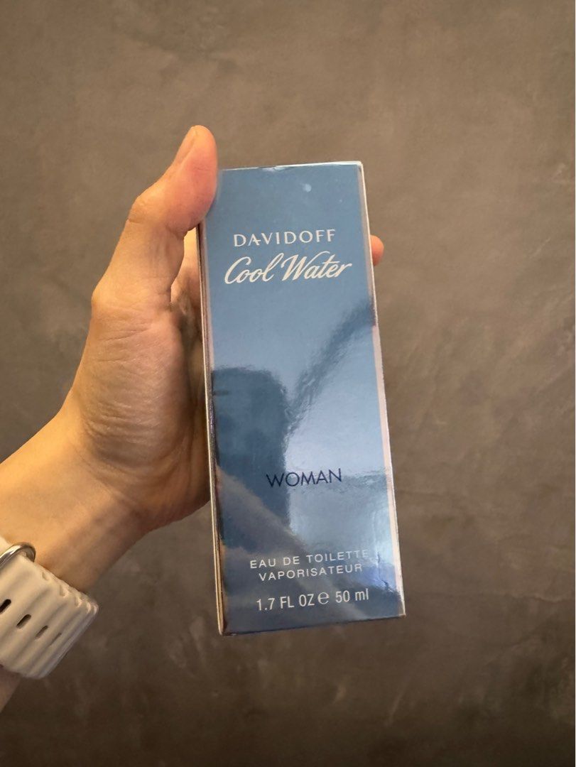 Davidoff Cool Water Woman 50ml (Category: Fragrance & Deodorants) located in Quezon City. Submitted by closetland (Listing ID 1351145097, Image 1). Description: Never used and with box!.