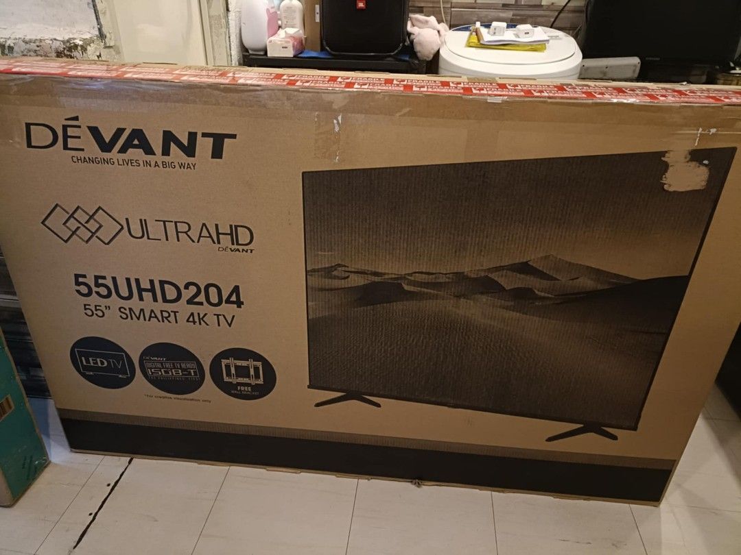 Devant & Hisense Smart Tv (Category: TV) located in Manila. Submitted by ash.brielle (Listing ID 1351213829, Image 2). Description: ➡️ DEVANT & HISENSE SMART TV ➡️ WITH WALL BRACKET ✅ ➡ WITH WARRANTY RECEIPT ➡️ BRANDNEW ✅ ➡️ w/ WARRANTY PARTS & SERVICE ( Home service ) ➡️ 7 DAYS REPLACEMENT ( Factory defect ) ➡️ Mode of payment ➡️ CASH PAYMENT/ GCASH / BANK TRANSFER ✅ ➡️ WE OFFER CASH ON DELIVERY ‼️ ✅SAME DAY DELIVERY ➡️ PM ME FOR MORE DETAILS 😉