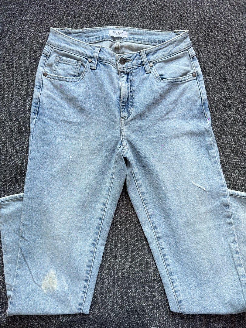 GUESS JEANS original preloved size 28-29 (Category: Jeans) located in Bacolod City. Submitted by bprelovedcollection (Listing ID 1351111264, Image 3). Description: GUESS JEANS original preloved size 28-29.