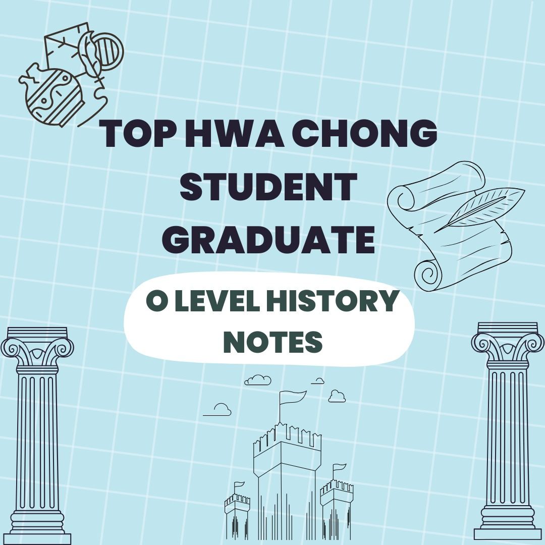 History PURE/ELECTIVE Notes TOP HWA CHONG STUDENT O LEVEL (Sec 3 Sec 4 ...