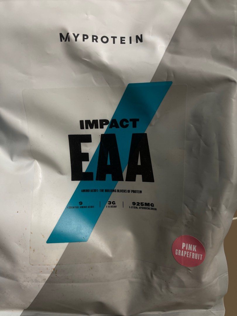 Impact EAA (Category: Sports & Fitness Nutrition) located in Singapore. Submitted by runwwe123 (Listing ID 1351122447, Image 2). Description: Cola and Pink Grapefruit (Expiry 04/25) Willing to nego 50 each.