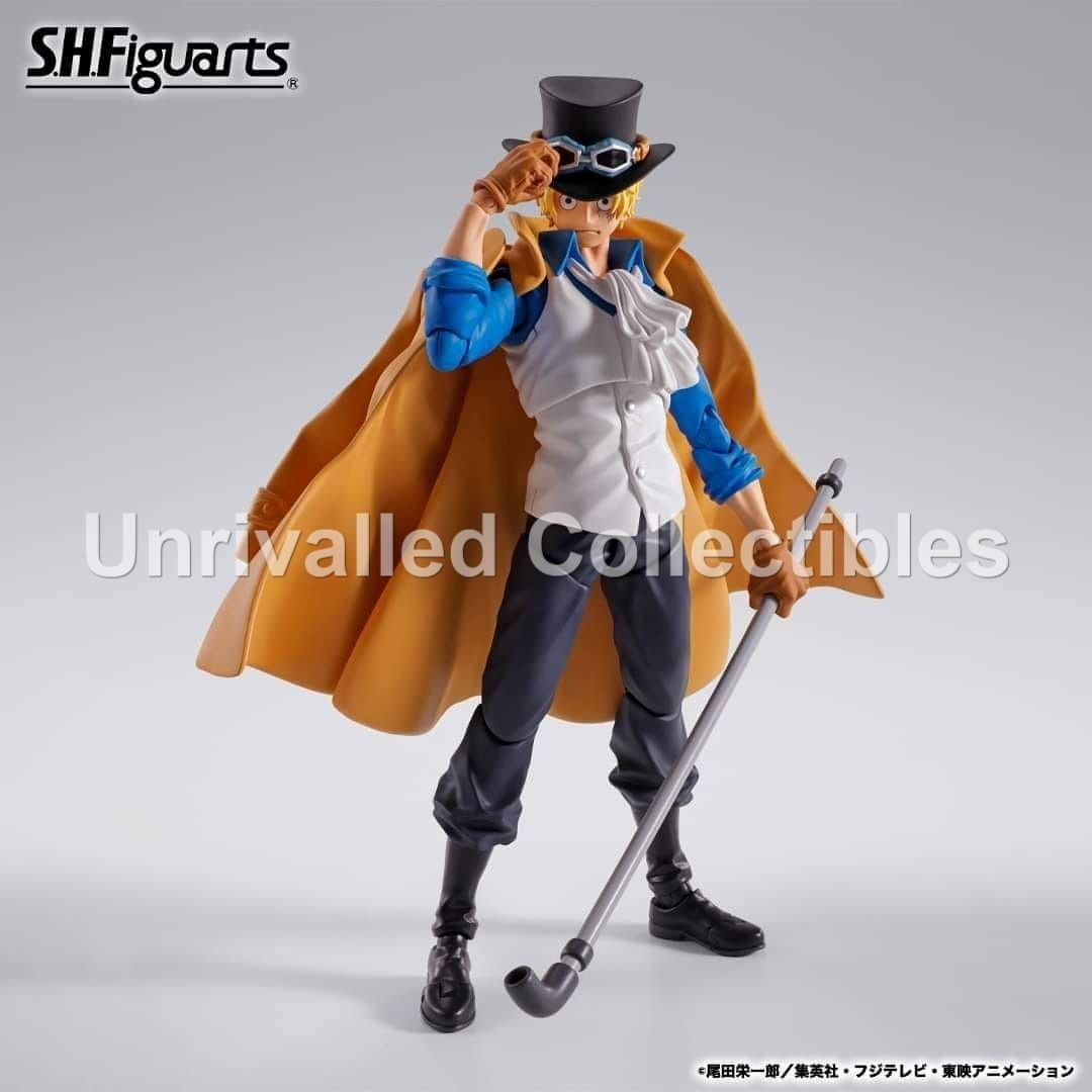 [In Hand] Bandai S.H. Figuarts s.h.figuarts SHF One Piece - Roronoa Zoro -The Raid On Onigashima-, Sabo -Revolutionary Army Chief Of Staff- (Category: Toy Figures) located in Singapore. Submitted by unrivalledcollectibles0227 (Listing ID 1340527136, Image 3). Description: ⚠️Pls read this whole listing details before posting questions as effort has already been made to prepare the answers to all FAQs. Queries that are already addressed in this lis