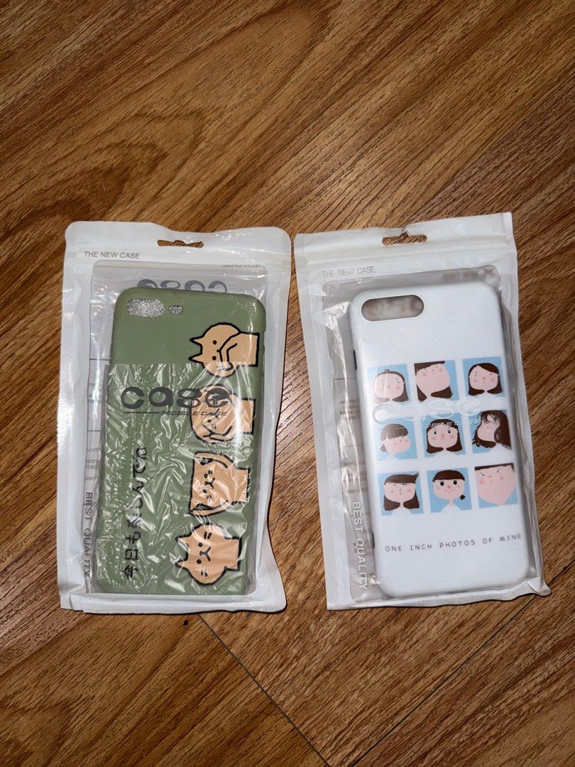 iPhone 7 plus case cute brandnew (Category: Cases & Sleeves) located in Paranaque City. Submitted by cilantr0 (Listing ID 1351223152, Image 1). Description: SET - 2 cases Brand new 💸 MOP: GCASH/BDO 💌 Buyer will shoulder sf ❕Slightly nego .
