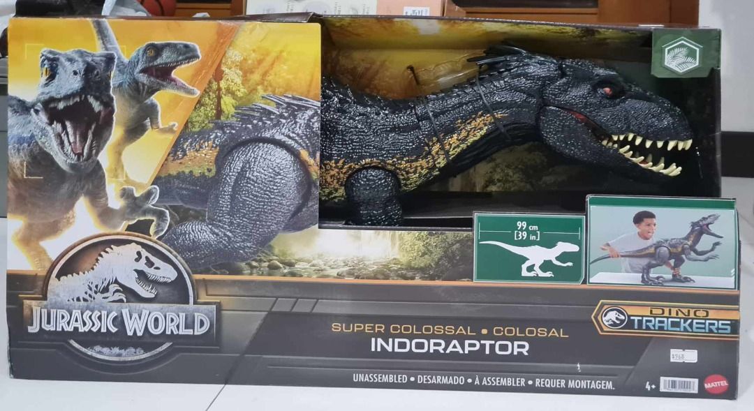 Jurassic World Super Colossal INDORAPTOR (Category: Action & Battle Toys) located in Paranaque City. Submitted by gracey332 (Listing ID 1351206939, Image 1). Description: Brand new Sealed .