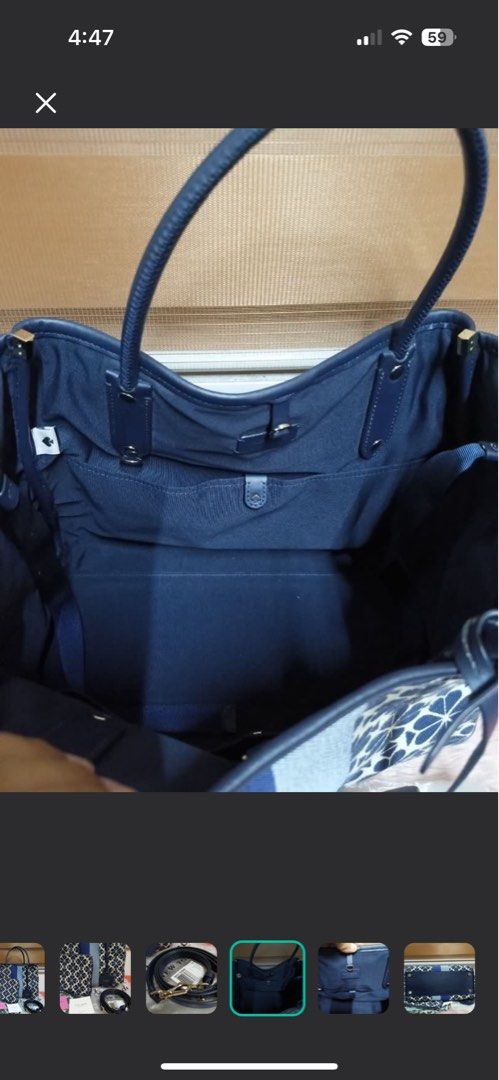 Kate Spade Everything Jacquard Crossbody Bag Medium (Category: Cross-body Bags) located in Manila. Submitted by definitelyjoyce (Listing ID 1351155720, Image 3). Description: Original Used a few times Pm me for actual photos Message me for faster transaction here 09178670217 Can do meet up at preferably Landers Otis Robinsons Otis Near Banawe QC UCC Banawe Starbucks Banawe.