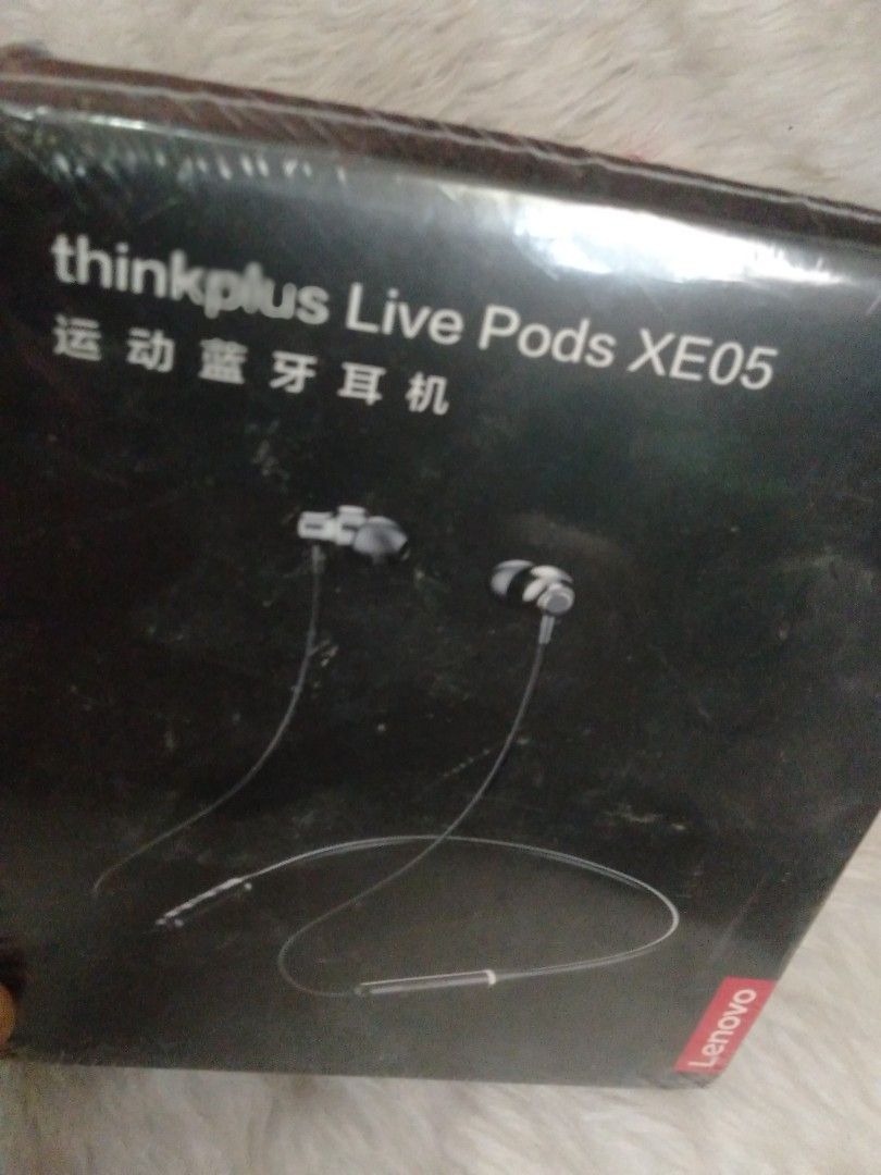 LENOVO LIVEPODS XE05 (Category: Headphones & Headsets) located in Mandaluyong City. Submitted by allinthehood (Listing ID 1351101186, Image 1). Description: good as new.