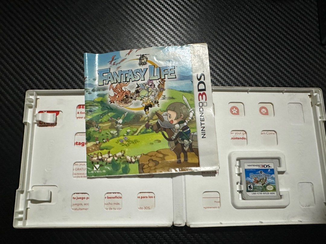 Nintendo 3DS Games (US) (Category: Nintendo) located in Angeles City. Submitted by francis0291 (Listing ID 1351150572, Image 3). Description: Nintendo 3DS games for sale. Fantasy Life Tom Clancy’s Ghost Recon: Shadow wars Price for all is Php 1,800 Items are second hand and scuffed but both are working fine. Kindly PM for inquiries..