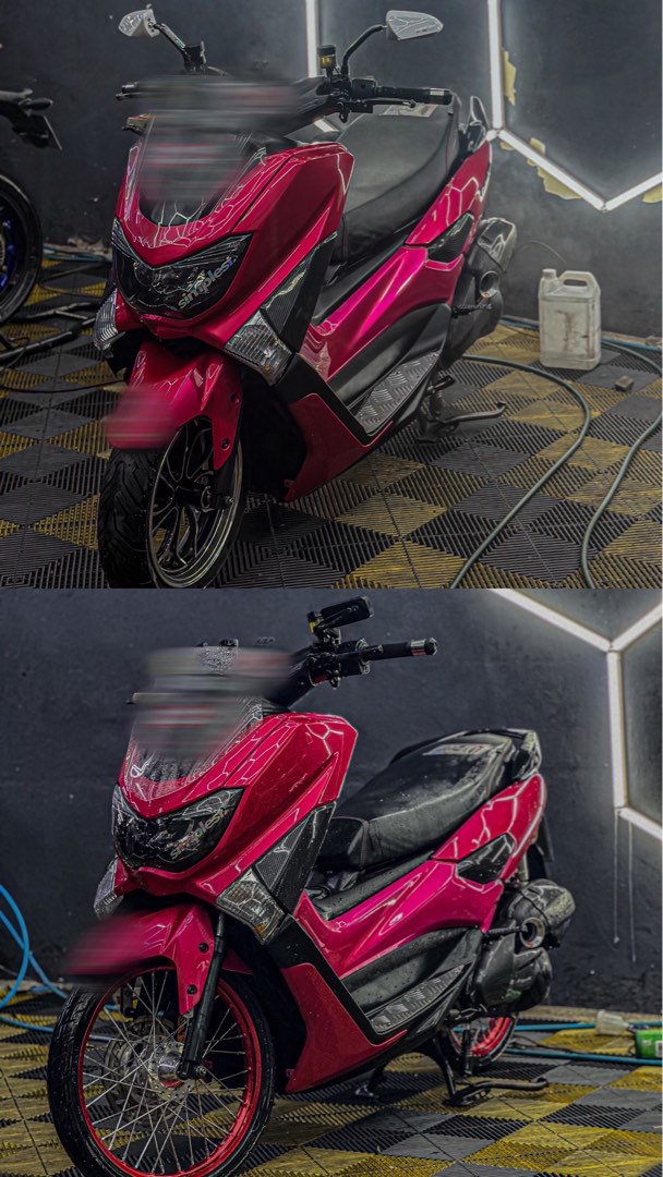 Nmax V1 Coverset & Rims, Motorcycles, Motorcycle Accessories on Carousell