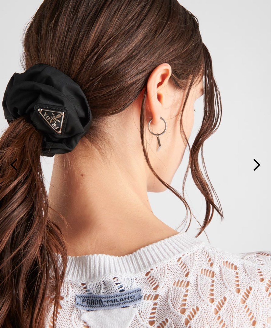 Prada Scrunchie (Category: Hair Accessories) located in Manila. Submitted by declutterwmeh (Listing ID 1351094279, Image 3). Description: Prada Scrunchie RFS: Got it as a gift. di nagamit at all, 950 + S.F Please do not lowball. Thank you! .