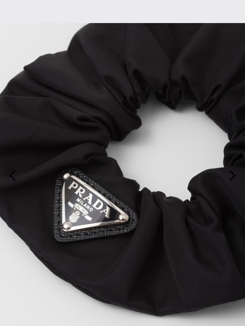 Prada Scrunchie (Category: Hair Accessories) located in Manila. Submitted by declutterwmeh (Listing ID 1351094279, Image 2). Description: Prada Scrunchie RFS: Got it as a gift. di nagamit at all, 950 + S.F Please do not lowball. Thank you! .