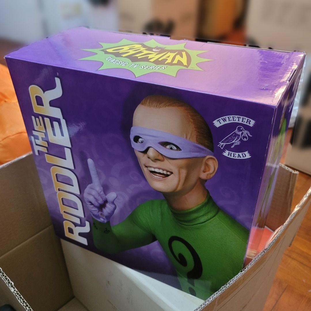 罕有 rare RIDDLER 謎語人 蝙蝠俠 羅賓 DC Comics WB Warner Bros WarnerBros 華納兄弟 not ...