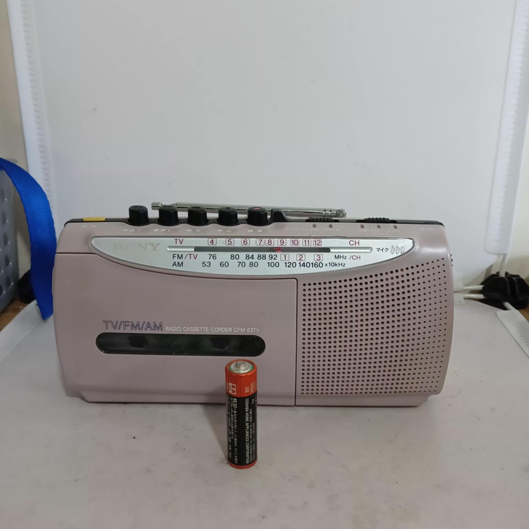 Sony AM FM TV Radio Cassette Player, Audio, Soundbars, Speakers ...