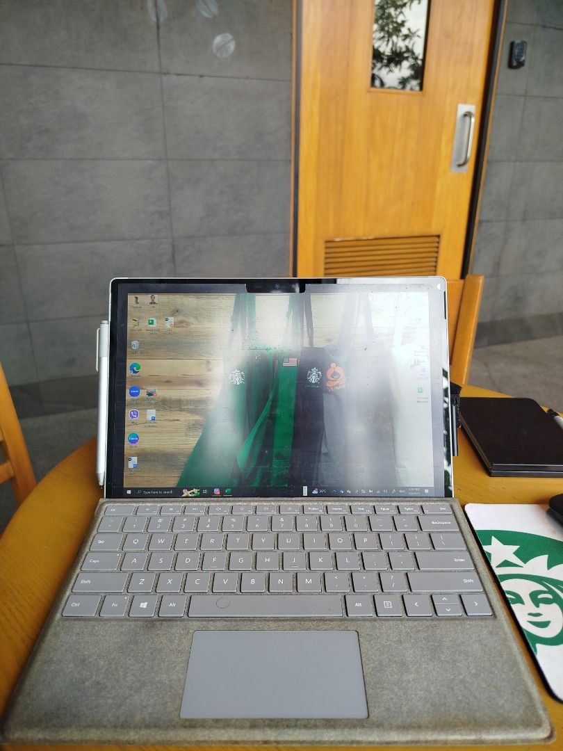 Surface Pro (Category: Laptops & Notebooks) located in San Pedro. Submitted by as_1990 (Listing ID 1351081242, Image 1). Description: Selling my Surface Pro. Used as my personal laptop but well taken care. Item comes with the following - Surface Original Box - Microsoft Pen (no more battery) faded color (worth 4k) - Microsoft Surface Mouse (no batt but the last time I used there is a challenge in connecting it via Bluetooth (worth 2k) - Original 