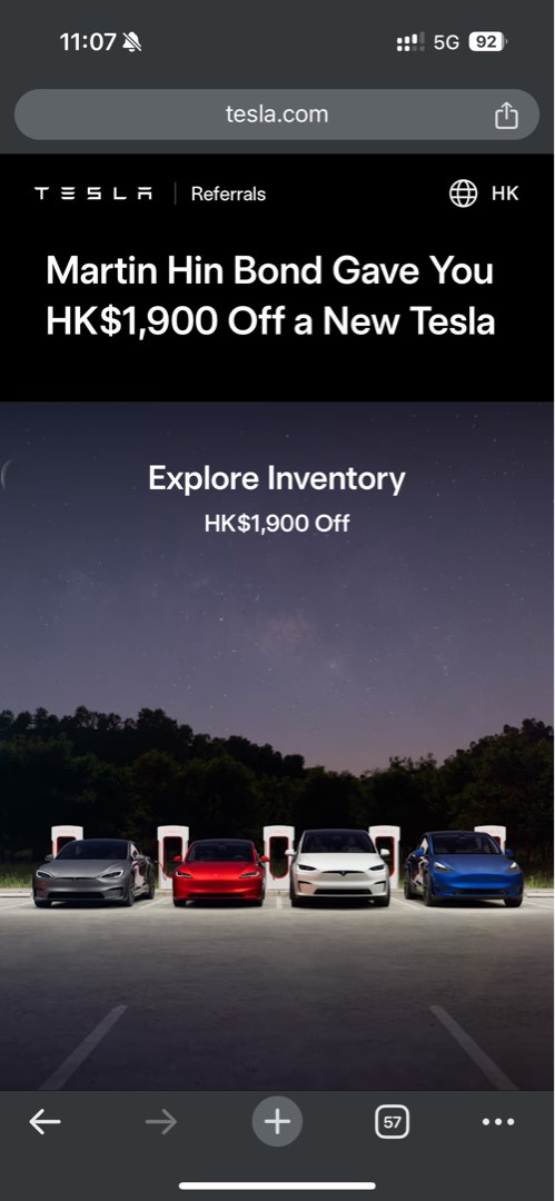 Tesla referral from my friend, extra $500 rebate for M3 Auto628631752491531119