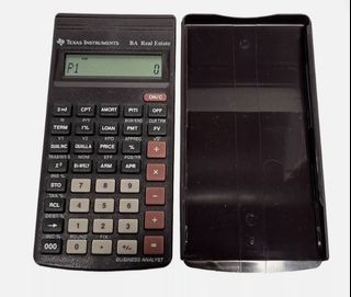 Texas Instruments TI BA Real Estate Calculator64226229243649110