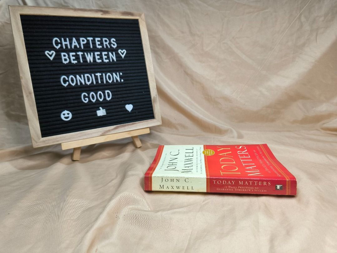 Today Matters | John C. Maxwell (Category: Religion Books) located in Paranaque City. Submitted by chapters_between (Listing ID 1351081938, Image 3). Description: .