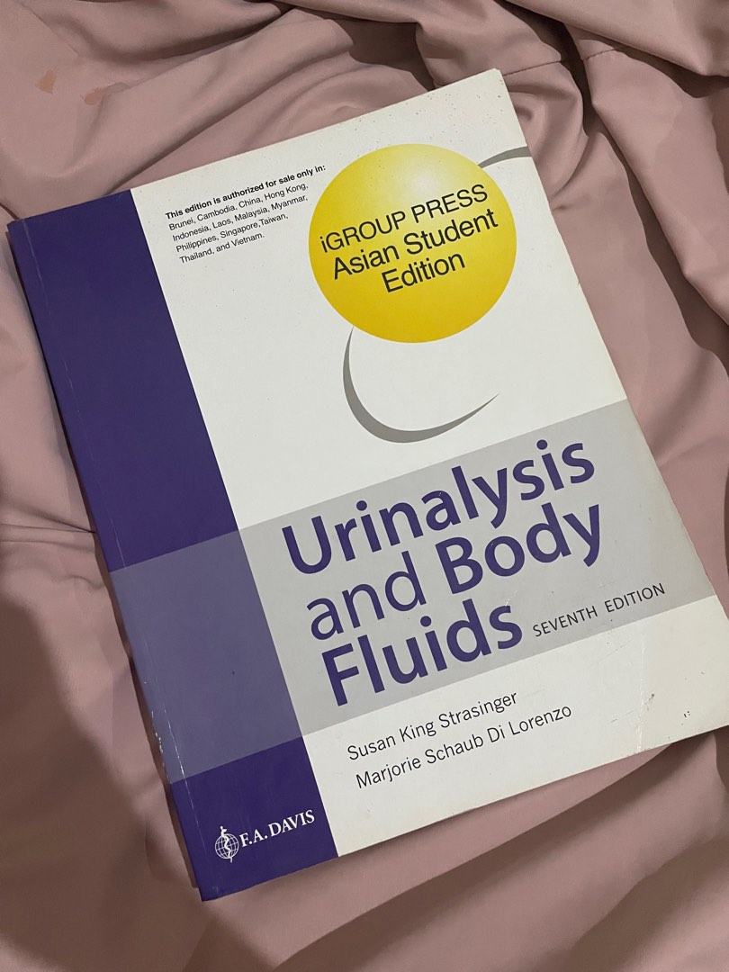URINALYSIS AND BODY FLUIDS by Strasinger and Lorenzo 7th Edition ...