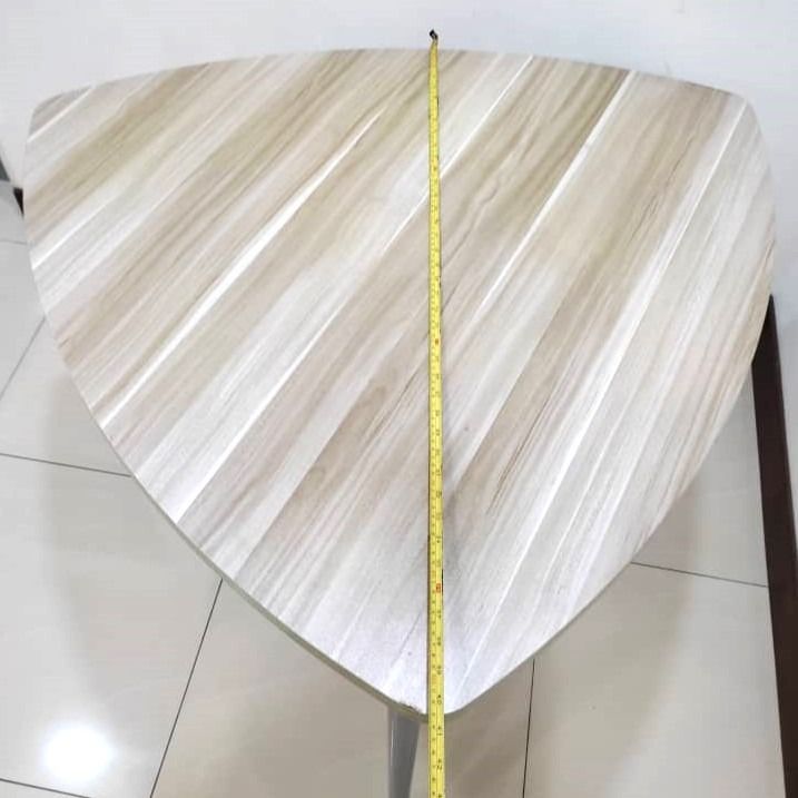 100cm Large Designer Triangle Shape Table - Heavy Duty Study Office ...