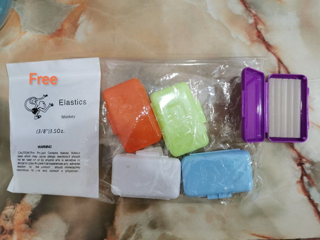 10 Dental Wax For Braces 50 PCS Orthodontic Wax With Mint Fruit Smell