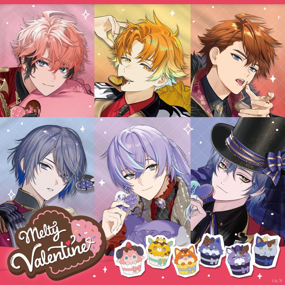 Melty Valentine ハート型缶バッジ ミラン・ケストレル M109432446