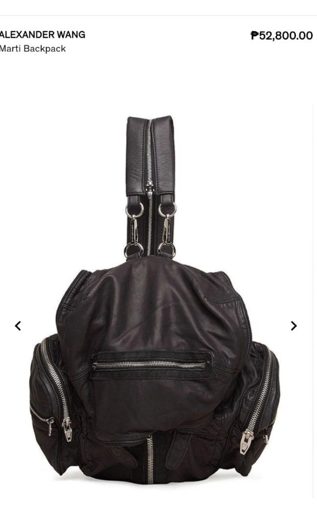 Alexander wang marti mini (Category: Luxury Bags & Wallets) located in Batangas. Submitted by venus232nd (Listing ID 1351328987, Image 2). Description: good condition,pwede nyo lagyan ng slr.