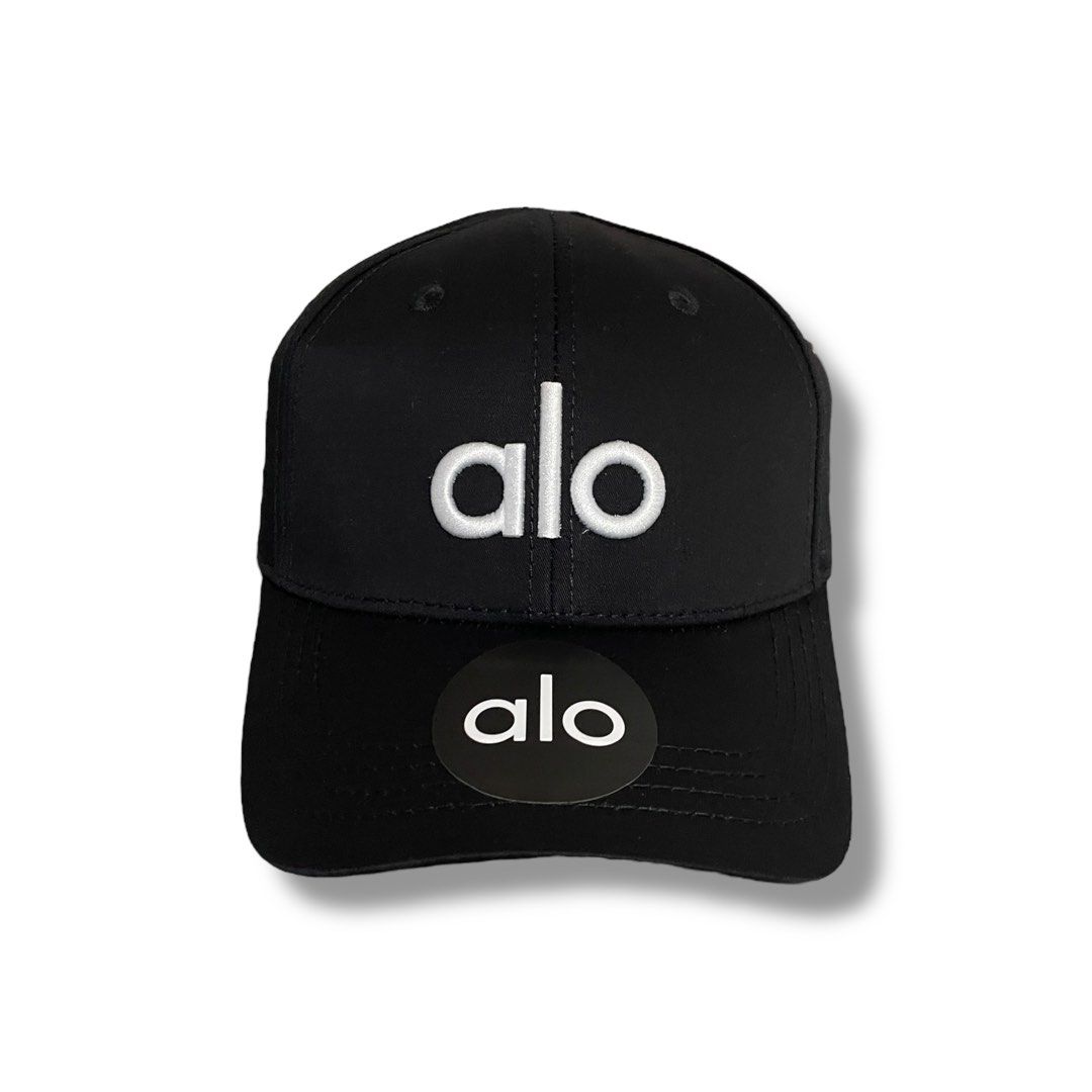 Alo Yoga Performance Cap (Category: Caps & Hats) located in Marikina City. Submitted by 1800shelves (Listing ID 1351288800, Image 2). Description: Alo Yoga Performance Cap Color: White / Black Brand new One size fits all, adjustable 🏷️ P 1,499 PM for more details. Tags: Alo, Alo Yoga, alo cap, alo dadhat, dadhat.
