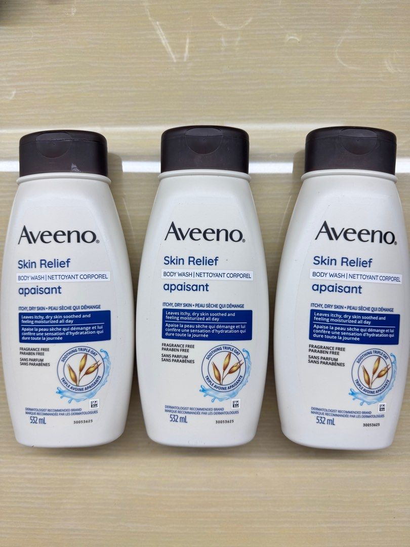 Authentic Aveeno Body Wash (Category: Bath) located in Davao. Submitted by eiynah (Listing ID 1351348605, Image 1). Description: P650 each From Canada 🇨🇦 Authentic 💯 2 Bottles Avail 🩷.