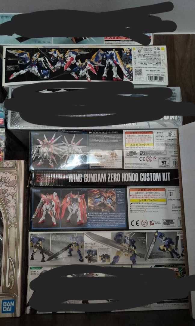 Bandai HG Helmwige Reincar and RG Wing Zero Gundam Figurine Clearance (Category: Gundam Model Kits) located in Singapore. Submitted by eychang85 (Listing ID 1351301985, Image 3). Description: Hg Helmwige Reincar. Rg Wing Zero Gundam. Unbuilt and runners sealed. 35 dollar each..