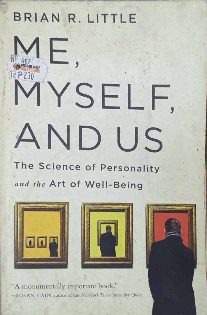 Brian Little - Me, Myself, and Us (Category: Storybooks) located in Butuan. Submitted by dashofdashii (Listing ID 1351425615, Image 1). Description: pm me for more info and photos shipping from Butuan City.
