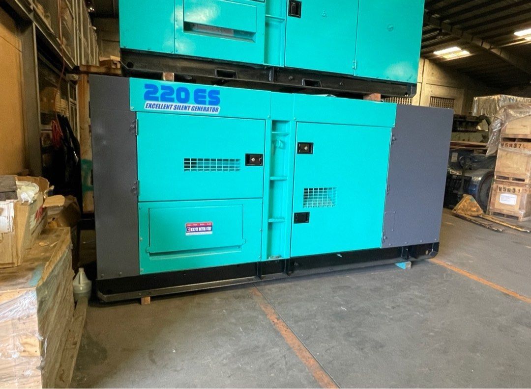 Denyo 220 KVA Generator - Japan Surplus (Category: Industrial Equipment) located in Cavite. Submitted by lapuagjans96184 (Listing ID 1351318027, Image 2). Description: Japan Surplus Unit DCA 220 ESM / SPK3 (Komatsu & Motsubishi Engine) Slightly Used Unit Warranty: 6 months or 500 hours whichever comes 1st Full PMS - Change Oil - Replace Oil, Air & Fuel Filter - Coolant & Bent - New Batteries - keys & Manual Clean Fuel Tank Overhaul Radiator Assy.