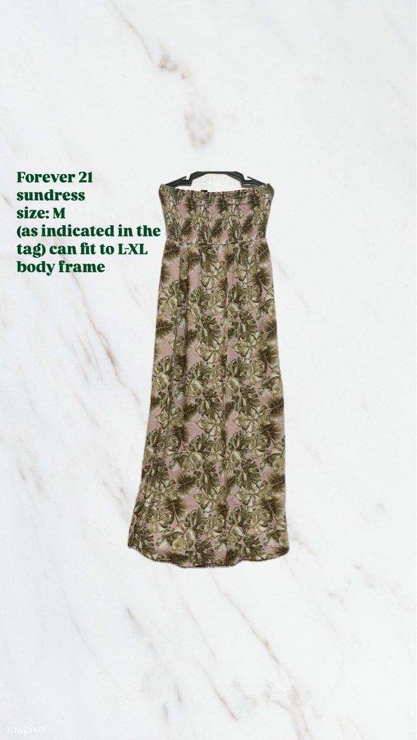 Forever 21 sundress (Category: Dresses) located in Tacloban City. Submitted by rjcarrt (Listing ID 1351341662, Image 1). Description: .