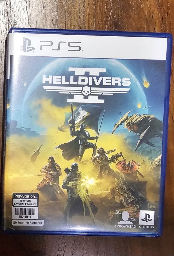 Helldiver 2-PS5 (Category: PlayStation) located in Kuala Lumpur. Submitted by sparda21 (Listing ID 1351327705, Image 1). Description: seldom played.