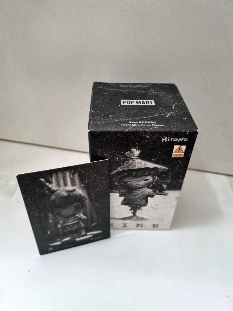 Hirono Mime The Fool (Category: Designer & Blind Box Toys) located in Cavite. Submitted by prthunterzro (Listing ID 1351381662, Image 2). Description: opened box sealed foil.