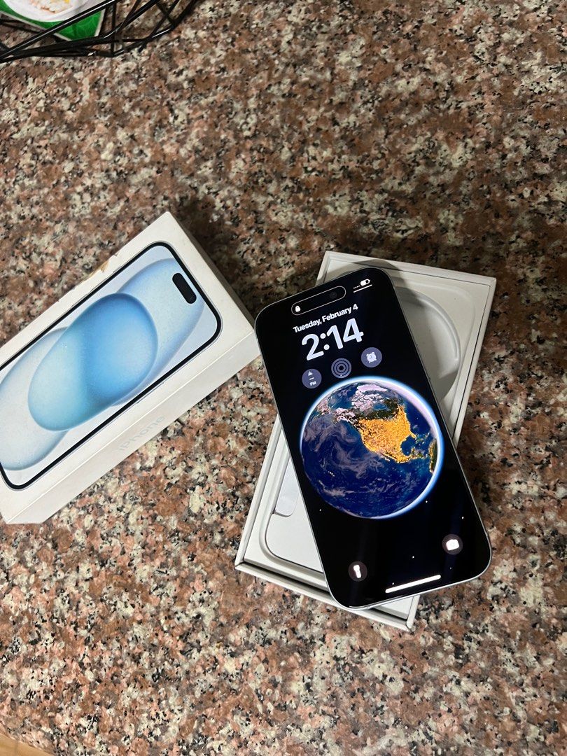 Iphone 15 256gb Fu (Category: iPhone 15 Series) located in Quezon City. Submitted by tyler8. (Listing ID 1351351356, Image 2). Description: PTPA Iphone 15 256gb Openline 36,800 Open for swap (Ios) No issue Under apple warranty 89% bh with box (Same imei), cord & case Meetup location: Gateway cubao, Katipunan, uptc , Marikina nearby. .