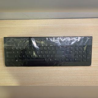 Lenovo Wired Keyboard, Black, Brand New, Unused, with Packaging Bag