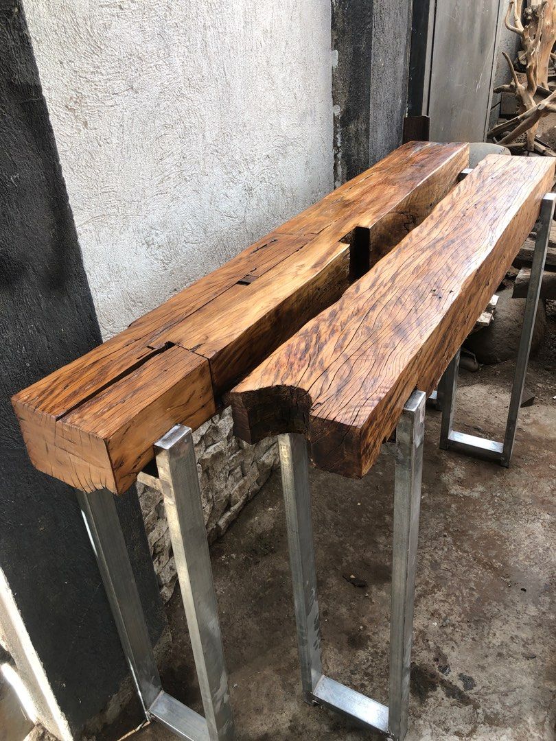 Molave wooden console (Category: Outdoor Furniture) located in Pasig City. Submitted by casambhomedecors (Listing ID 1351261893, Image 3). Description: .
