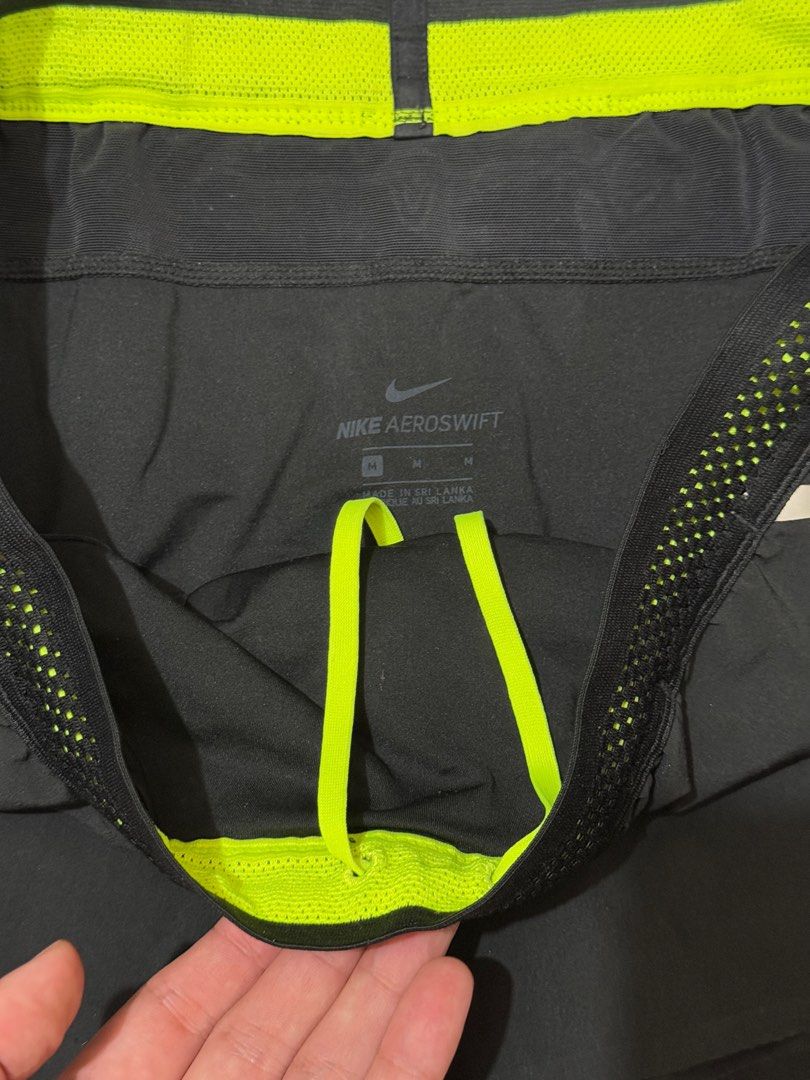 Nike Aeroswift Race Shorts (Category: Activewear) located in Dumaguete. Submitted by airlishco_j (Listing ID 1351407543, Image 2). Description: Nike Aeroswift Race Shorts Size M on Tag Fits 32-36 In excellent condition Price + sf.
