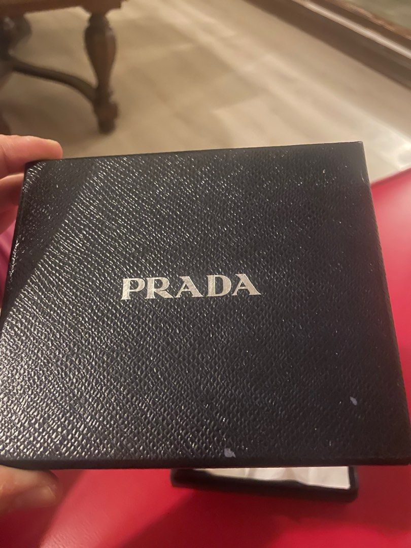 SALE ‼️ Prada wallet box (Category: Luxury Bags & Wallets) located in Bacoor. Submitted by yournewfavorite (Listing ID 1351379598, Image 2). Description: .