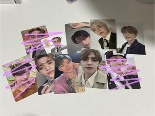 seventeen random photocards