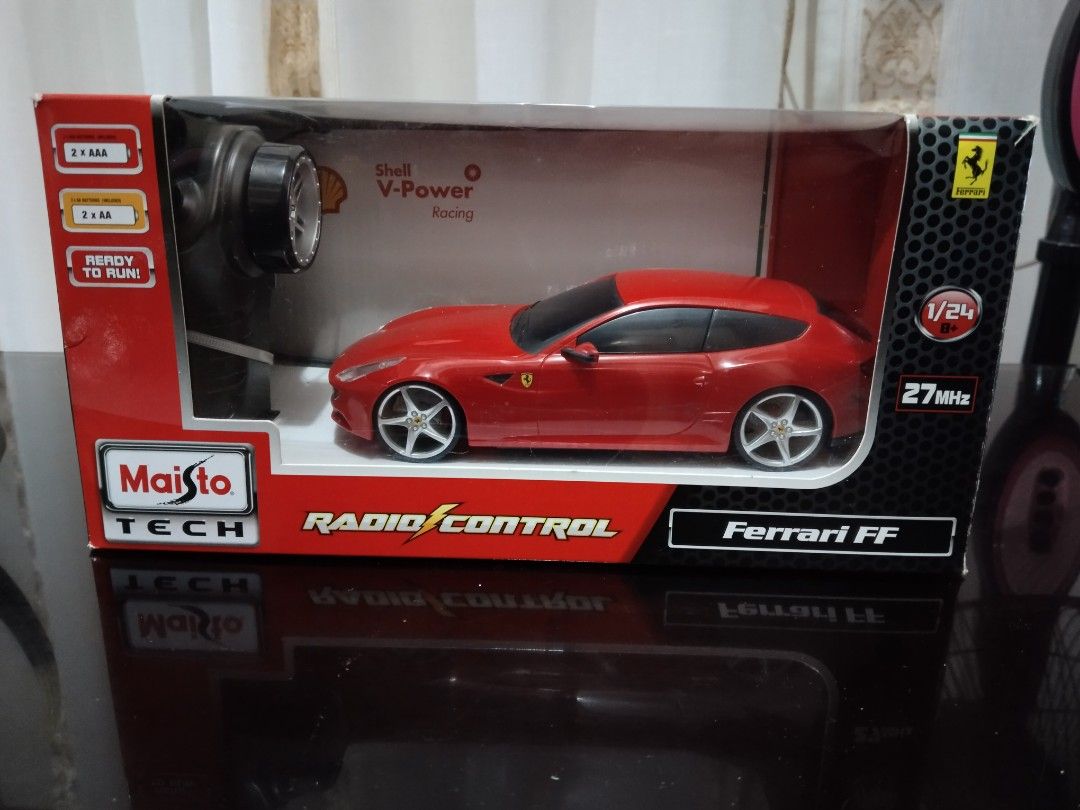 Shell Radio control Ferrari FF toy car (Category: Vehicle & Diecast Models) located in Quezon City. Submitted by racketero (Listing ID 1351369037, Image 2). Description: Shell our best ever Ferrari FF radio control toy collection for only 1300 txt or call 09260145885.