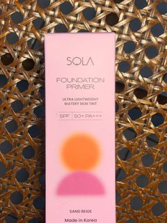 SOLA Foundation Primer Sand Beige (SEALED)