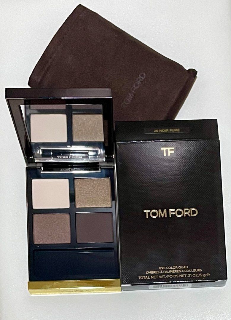 TOM FORD Eyeshadow Quad - Noir Fume (Category: Makeup) located in Mandaluyong City. Submitted by wysluxe (Listing ID 1318987931, Image 1). Description: TOM FORD Eyeshadow Quad Shade: Noir Fume Original. Made in Italy. .