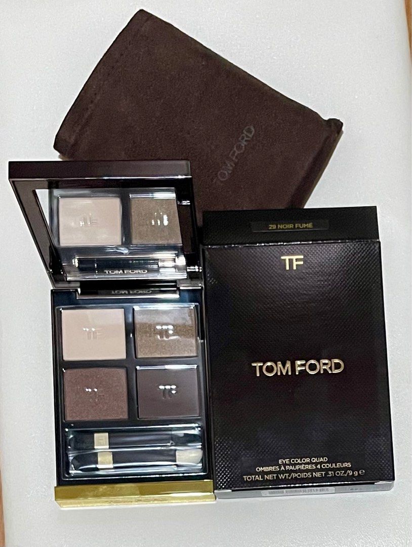 TOM FORD Eyeshadow Quad - Noir Fume (Category: Makeup) located in Mandaluyong City. Submitted by wysluxe (Listing ID 1318987931, Image 2). Description: TOM FORD Eyeshadow Quad Shade: Noir Fume Original. Made in Italy. .