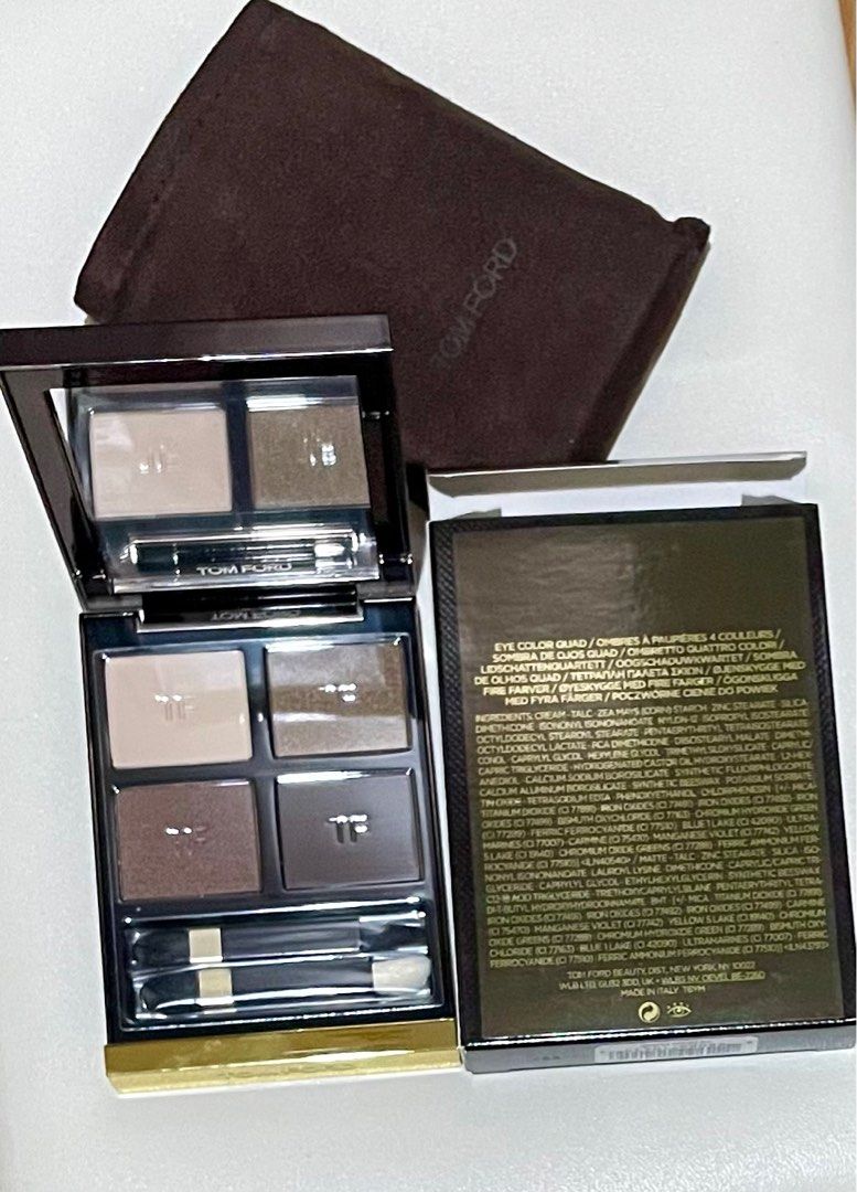 TOM FORD Eyeshadow Quad - Noir Fume (Category: Makeup) located in Mandaluyong City. Submitted by wysluxe (Listing ID 1318987931, Image 3). Description: TOM FORD Eyeshadow Quad Shade: Noir Fume Original. Made in Italy. .
