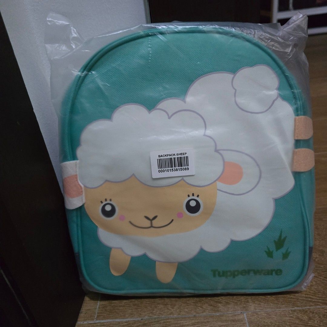 Tupperware Backpack (Category: Other Babies Going Out Needs) located in Melaka Tengah. Submitted by baa_baa (Listing ID 1351301557, Image 1). Description: Tiny backpack suitable to pack toddler's basic needs. Suitable as toddler's backpack. Very cute..