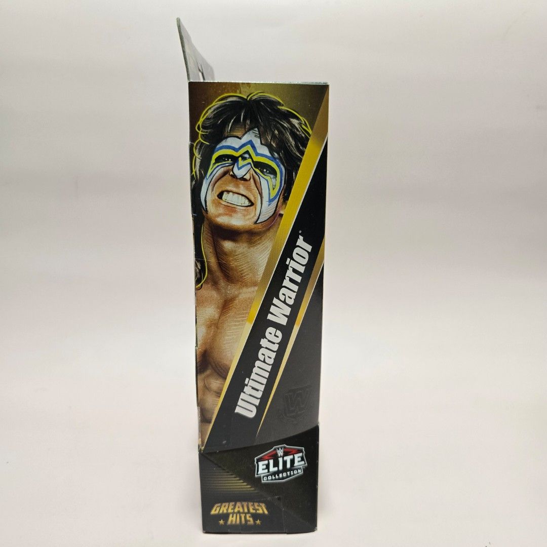 ULTIMATE WARRIOR WWE Legends Greatest Hits Elite Collection (Category: Figurines & Statues) located in Quezon City. Submitted by jasperstoyvault (Listing ID 1351381639, Image 3). Description: New and sealed. Bought and shipped from US. Box not guaranteed mint. Request photo if necessary. For pick up only via Lalamove or Grab Express. Novaliches QC area. BDO BPI GCash payment..